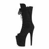 Pleaser - FLAMINGO1051FS Bottes de plateforme, Pole dance chaussures - Chaussures de pole dance - Noir Product image